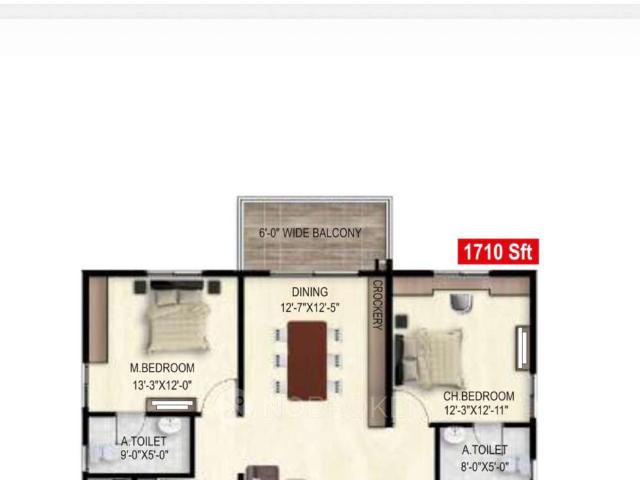 3 BHK Flat In Ananda The Drizzle For Sale In Narsingi