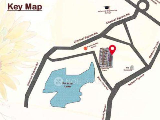 3 BHK Flat In Built Tech Chandana Tower For Sale In Korattu