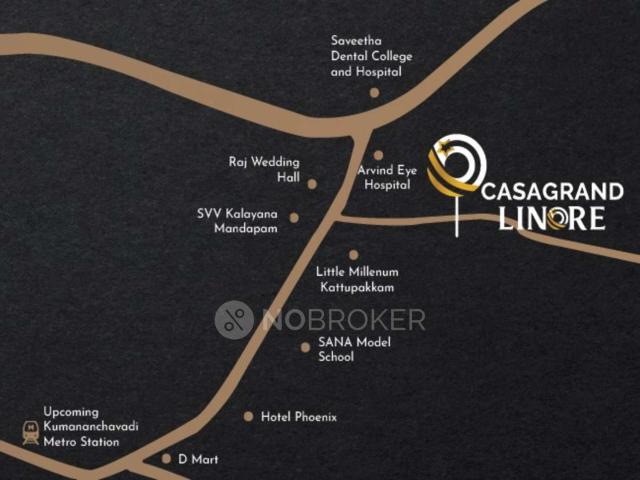 3 BHK Flat In Casagrand Linore For Sale In Porur