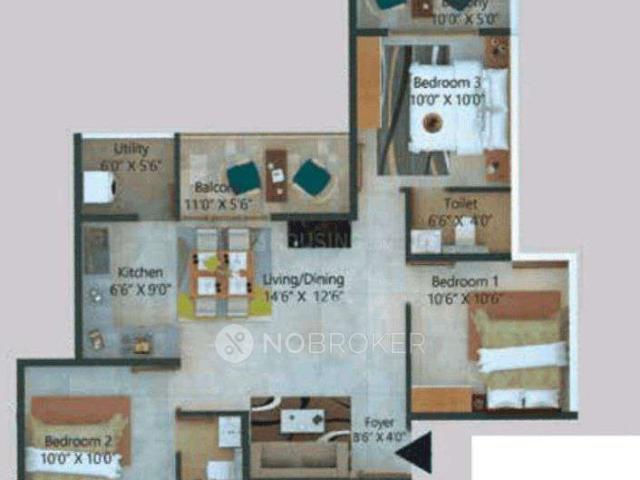 3 BHK Flat In Definer Upper Deck For Sale In Sri Sai Ventures Main Rd, Mandur, Manduru, Karnataka 560049, India