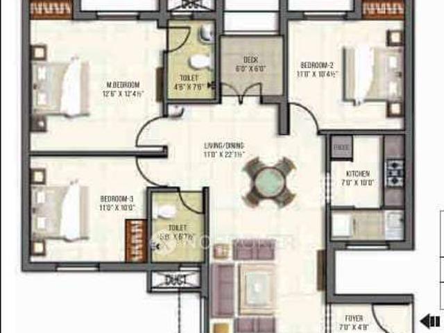 3 BHK Flat In Doshi First Nest For Sale In Chromepet