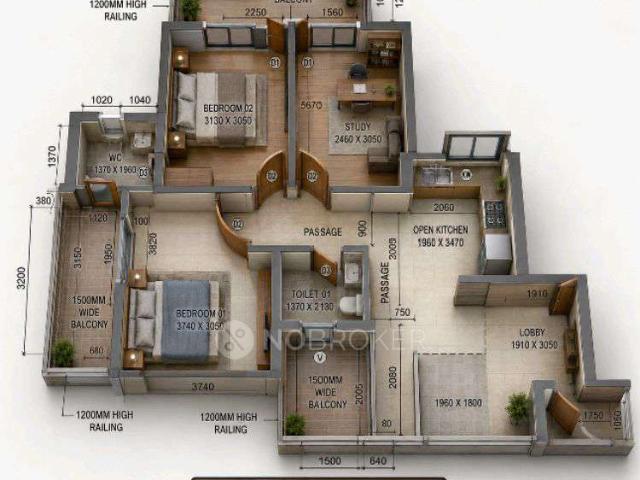 3 BHK Flat In Gls Avenue 81 For Sale In Sector 81