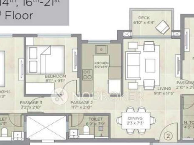 3 BHK Flat In Hiranandani Gardens Highland For Sale In Powai