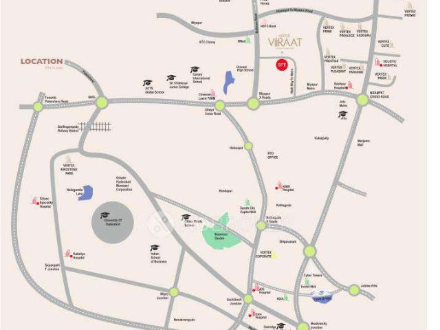3 BHK Flat In Honor Signatis For Sale In Kukatpally