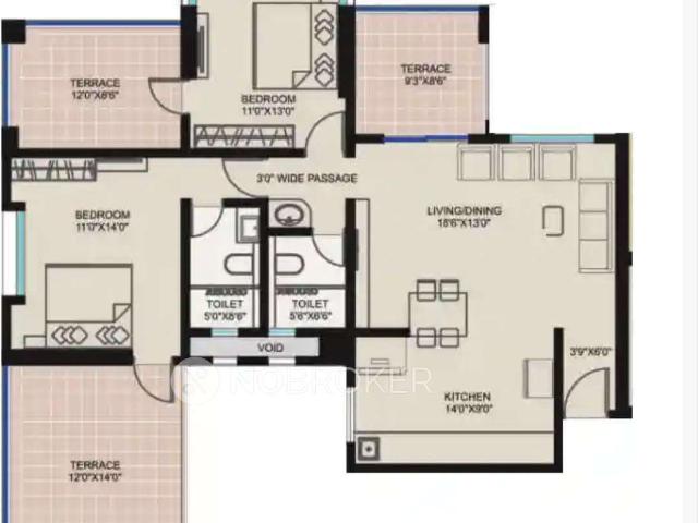 3 BHK Flat In Kapil Akhila For Sale In Baner