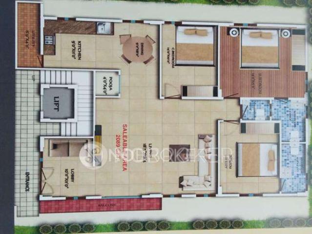 3 BHK Flat In Parimala Residency For Sale In Jp Nagar