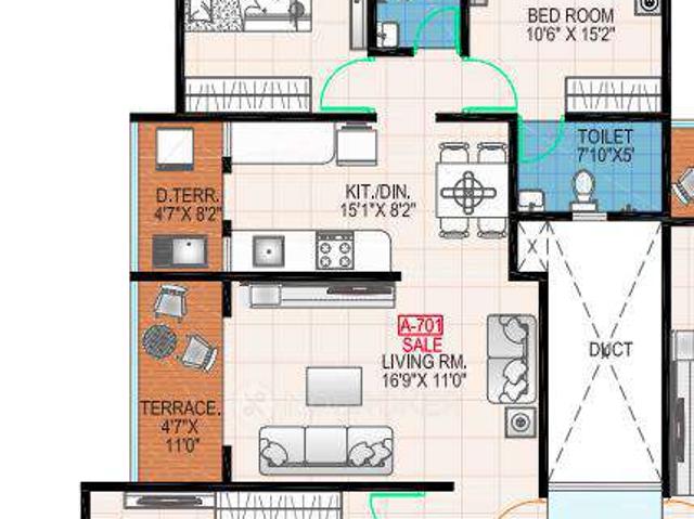 3 BHK Flat In Parulekar Prashant Sadan For Sale In Kothrud