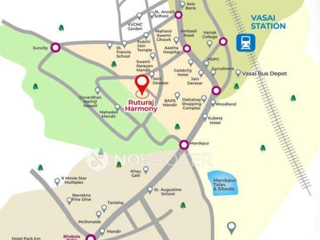 3 BHK Flat In Ruturaj Harmony For Sale In Vasai West