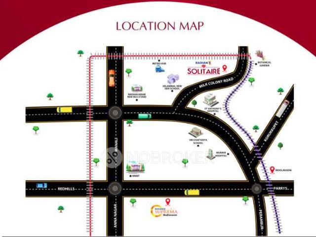 3 BHK Flat In Radiance Solitaire For Sale In Madavaram