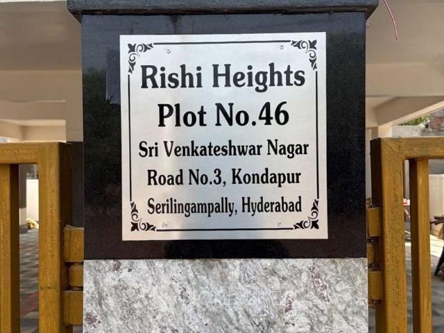3 BHK Flat In Rishi Heights for Rent In Kondapur