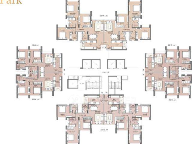 3 BHK Flat In Sunteck Crescent Park For Sale In Kalyan West
