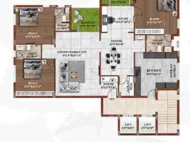 3 BHK Flat In Swathi Janani For Sale In Saidapet