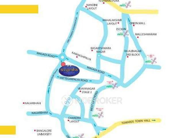 3 BHK Flat In Sattva Anugraha Phase 1 And 2 For Sale In Vij