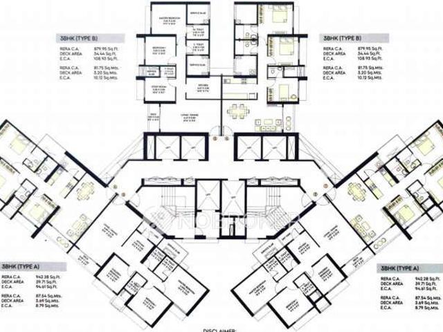 3 BHK Flat In Sd Corp Aquila At Sarova For Sale In Kandival