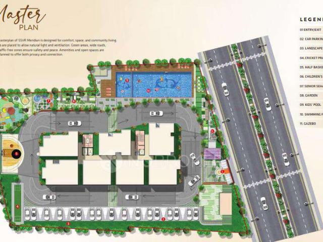 3 BHK Flat In Ssvr Meridian For Sale In Panathur