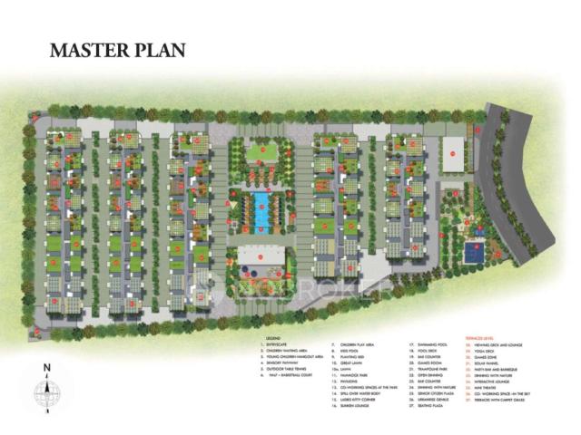 3 BHK Flat In Urbanrise On Cloud 33 For Sale In Bachupally