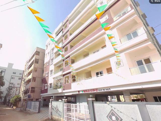 3 BHK Flat In Vanaja Icon Iii, Nri Colony, Pragathinagar For