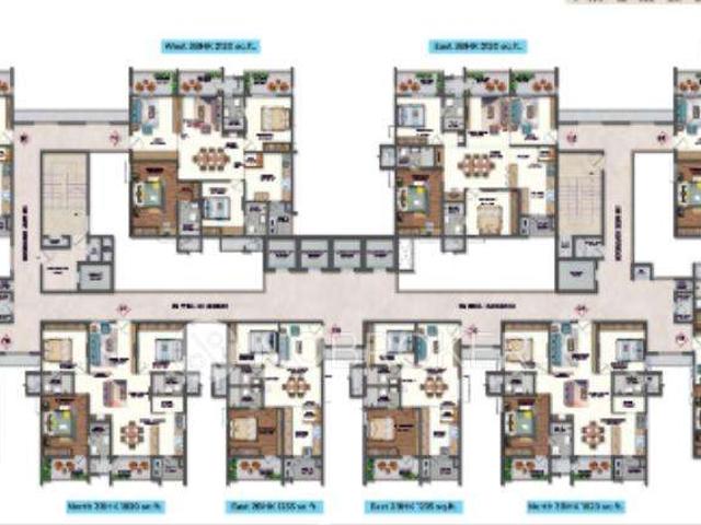 3 BHK Flat In Vasavi Crown East For Sale In Uppal