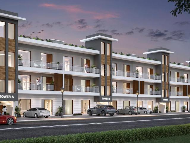 3 BHK Independent Builder Floor in Kharar for resale Mohali. The reference number is 17322376