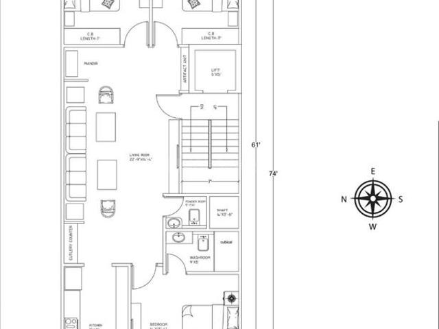 3 BHK Independent Builder Floor in Krishna Nagar for resale New Delhi. The reference number is 17051120