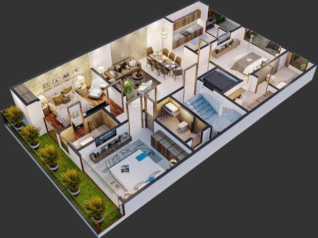 3 BHK Independent Builder Floor in Paschim Vihar for resale New Delhi. The reference number is 14357552