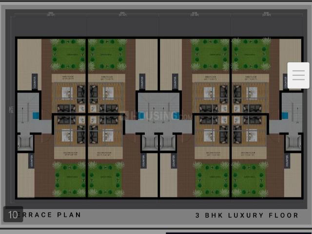 3 BHK Independent Builder Floor in Sector 35 for resale Sohna. The reference number is 18481006
