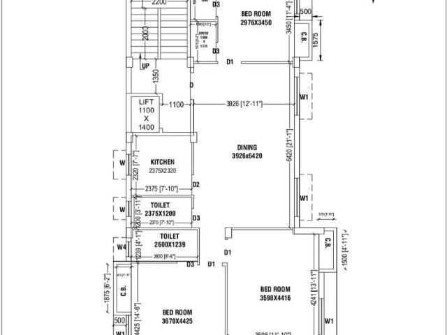 3 BHK Independent Builder Floor in Tollygunge for resale Kolkata. The reference number is 20345961