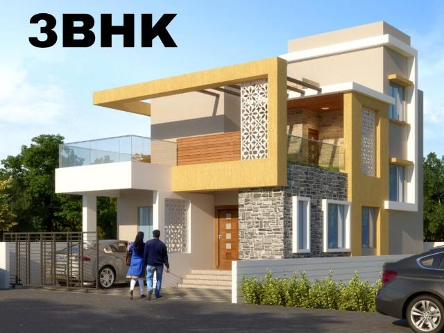 3 BHK Independent House in Kesnand for resale Pune. The reference number is 7616982