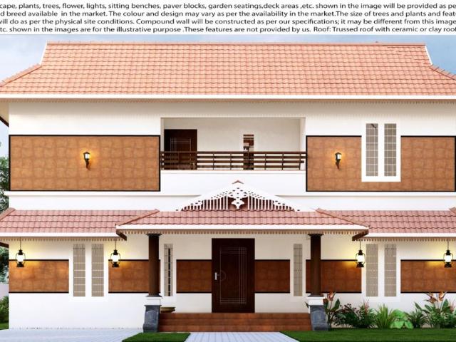 3 BHK Independent House in Naikkanal for resale Thrissur. The reference number is 17536448