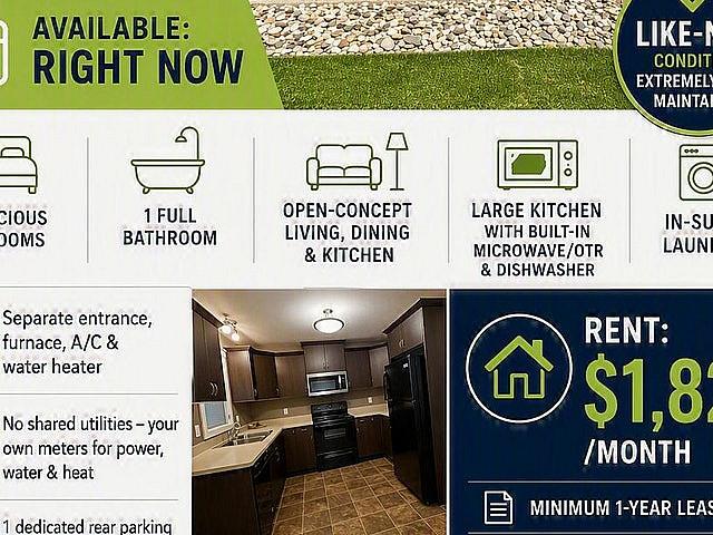 3 Br Main Floor Legal Suite W/separate Utilities, Meters,laundry