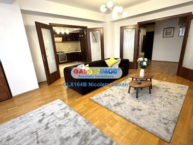 3 camere 132 mp utili băneasa | mobilat complet | parcare subteran