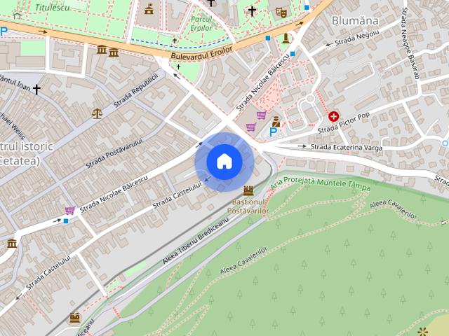 3 CAMERE ULTRACENTRAL | PARCARE SI GRADINA PROPRIE | TERASA INTERIOARA