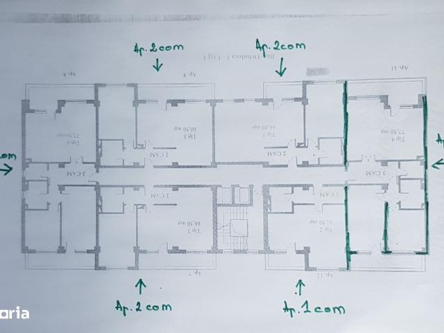 3 camere, apartament de vanzare Braila judet, Braila Sud 9125 •