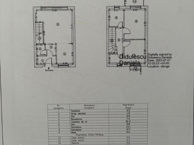 3 camere, casa de vanzare Bucuresti judet, Cosmopolis 9265 •