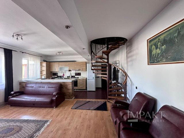 3 camere de inchiriat, 74 mp, 2 niveluri, parcare inclusa