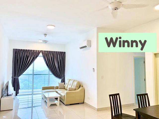 3 CARPARK Orchard Ville Fully Furnish Bayan Lepas Sungai Ara Airport