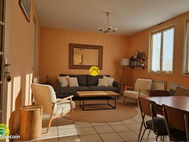 3 chambres et jardin clos