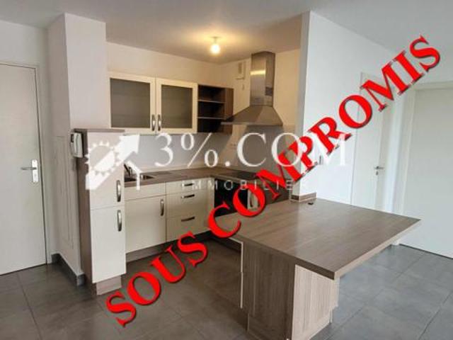 3%.COM: A Lingolsheim T2 de 45,88m2, terrasse, parking doub