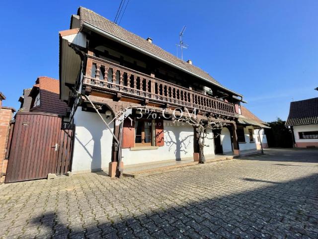 3%.COM EXCLUSIVITE à ALTECKENDORF, Corps de ferme 184m2, ja
