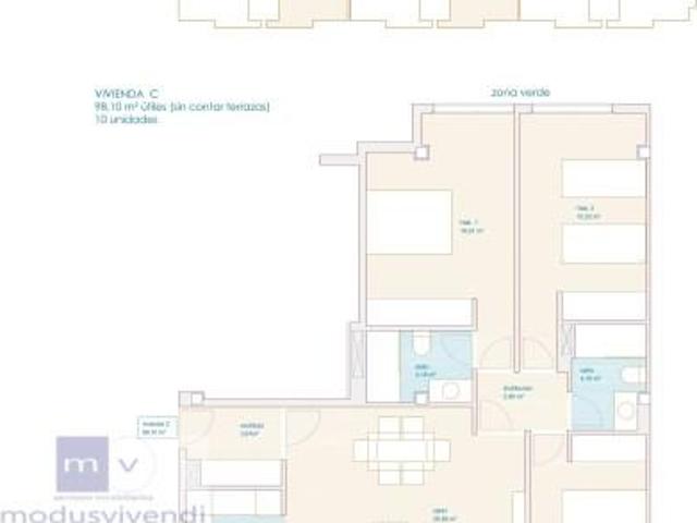 3 Dormitorio Apartamentos León León 99194071
