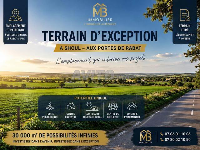 3 hectares à vendre Shoul
