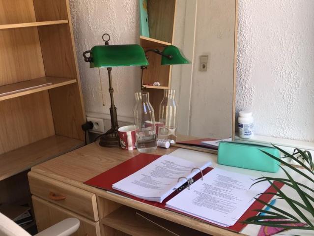 3, kamer met apparte bureau Win­ter­tuin­straat 5