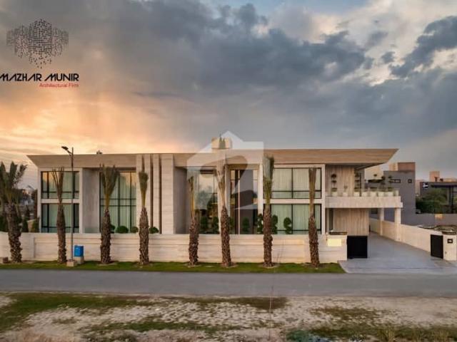 3 Kanal Brand New Luxury Mazhar Munir Design Most Beautiful Full Basement Fully Furnished Home Theater Swimming Pool GYM Lift Bungalow For Sale at Prime Location of DHA Lahore Near To Park Masjid & DHA Raya Fairways Commercial