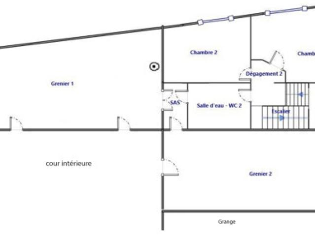 3 logements Etudiant à louer dans maison en location