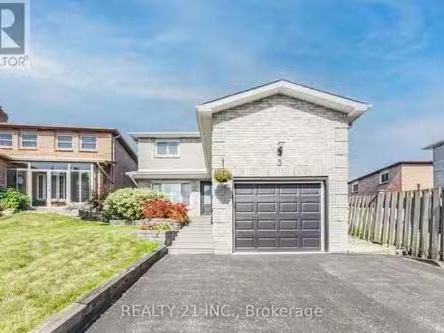 3 Palmer Drive, Ajax, ON, L1S 5W9 house for sale Listing ID.