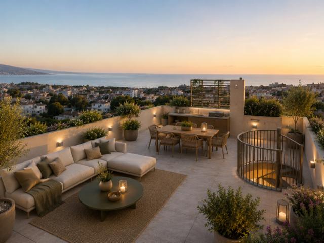 3 PIÉCE LUMINEUX AVEC ROOFTOP UN EXTÉRIEUR CHALEUREUX D'EXCEPTION