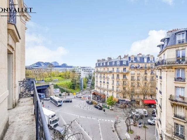 3 pièces 57 m² – Balard – 5e étage ascenseur – Balcons – Vue dégagée