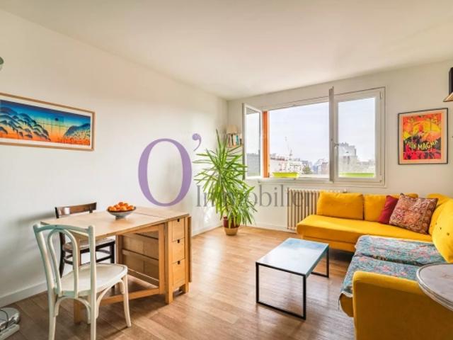 3 pièces 55 m². traversant. lumineux. calme. vue dégagée