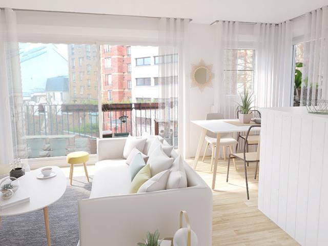 3 pièces 60 M2