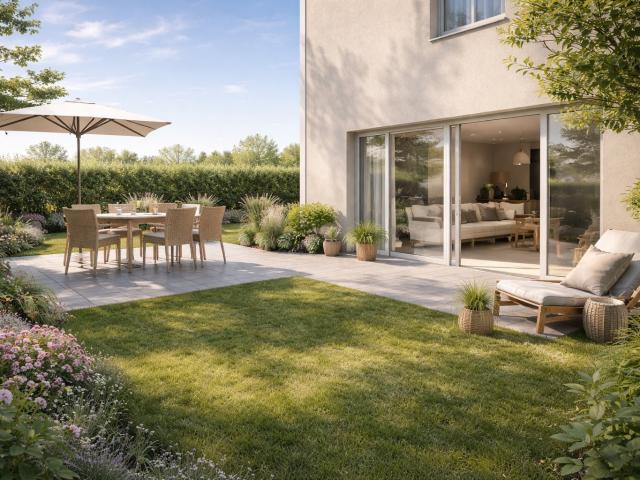 3 pièces 61 m² avec terrasse 8,75 m² et grand jardin 150 m² + parking – Livraison 2T2028 3 pièces, 61 m²